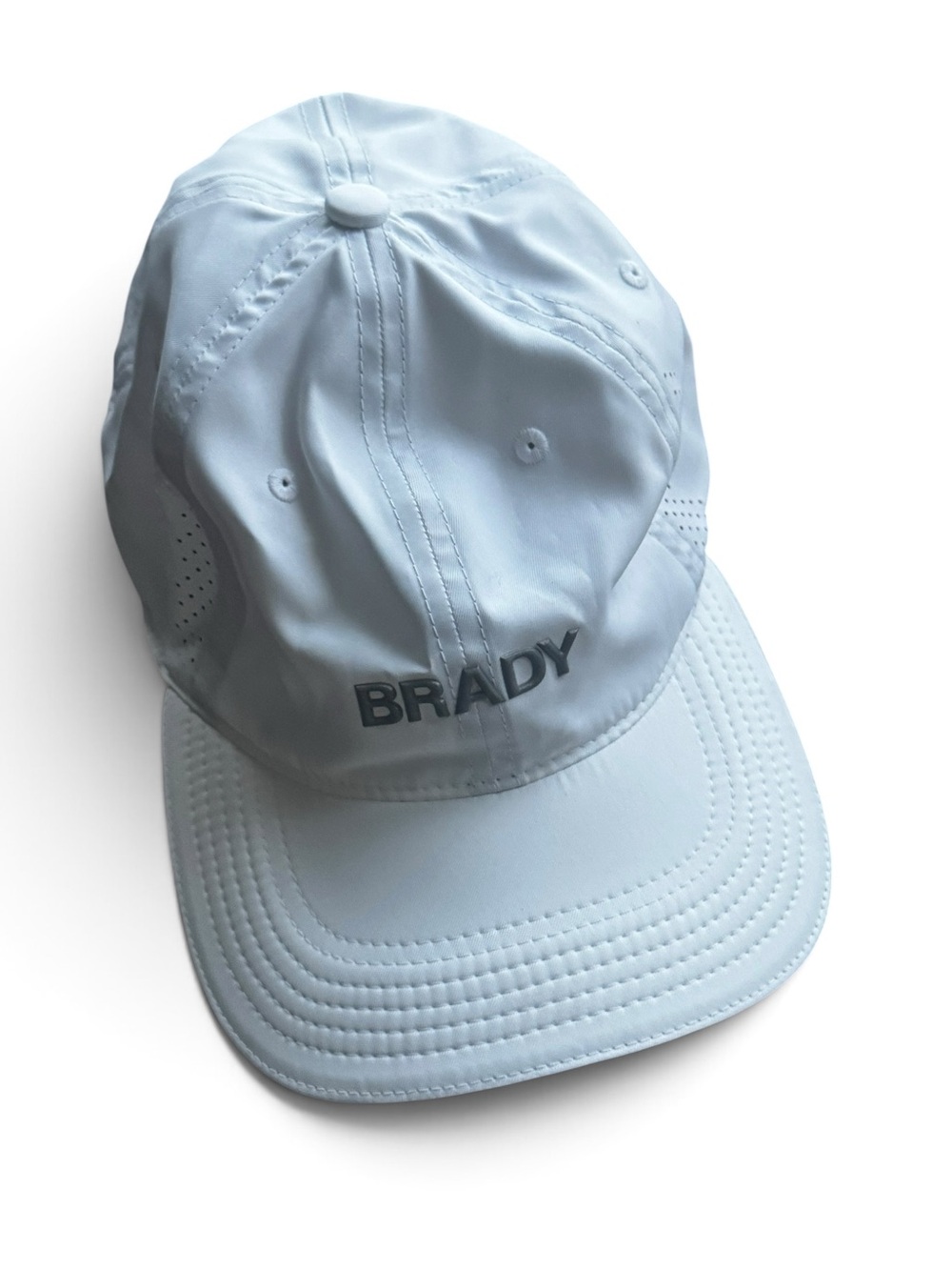 Brady hat Cap with BRADY Logo white koi